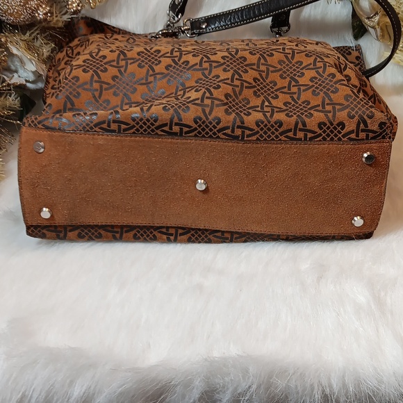 J.Mclaughlin Women's Leather Shoulder/ Tote Bag - Picture 3 of 8